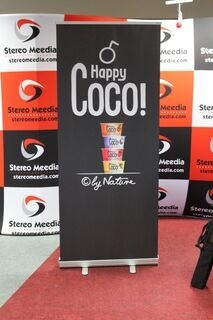 Roll up reklaam Happy Coco