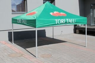 Tori Talu logoga reklaamtelk