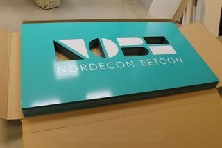 Nordecon Betoon mainoskyltti